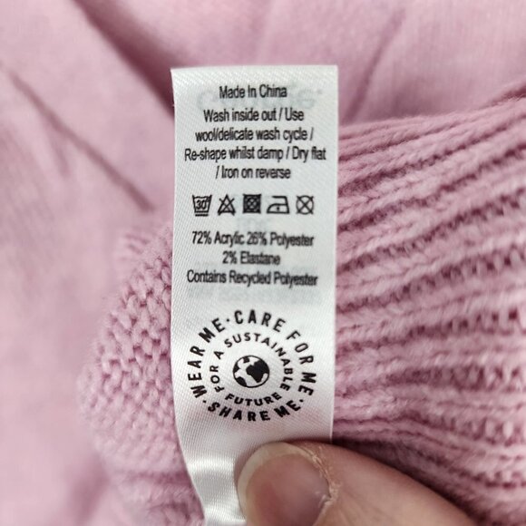 George ASDA Pearl Sleeve Button Up Cardigan M - Picture 4 of 7